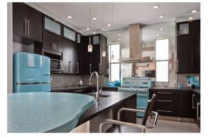 Retro design ideas for kitchens